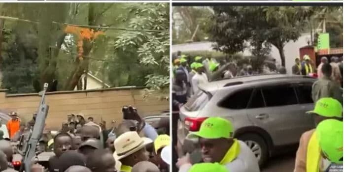 Chaos at Gachagua’s Party Launch: Gunshots Fired as Tension Escalates in Nairobi
