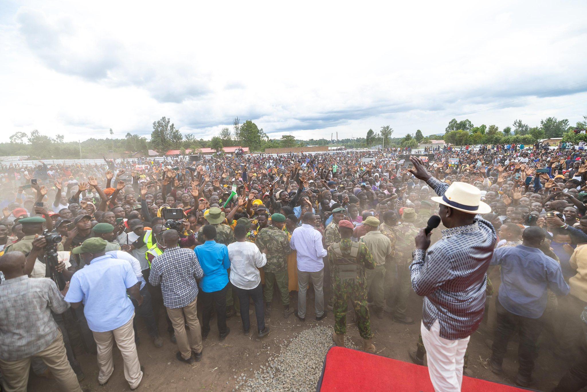 [VIDEO] BREAKING NEWS: SHOE THROWN AT PRESIDENT RUTO DURING MIGORI RALLY