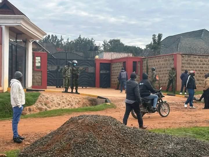 EACC Officers Raid Natembeya’s Kitale Home