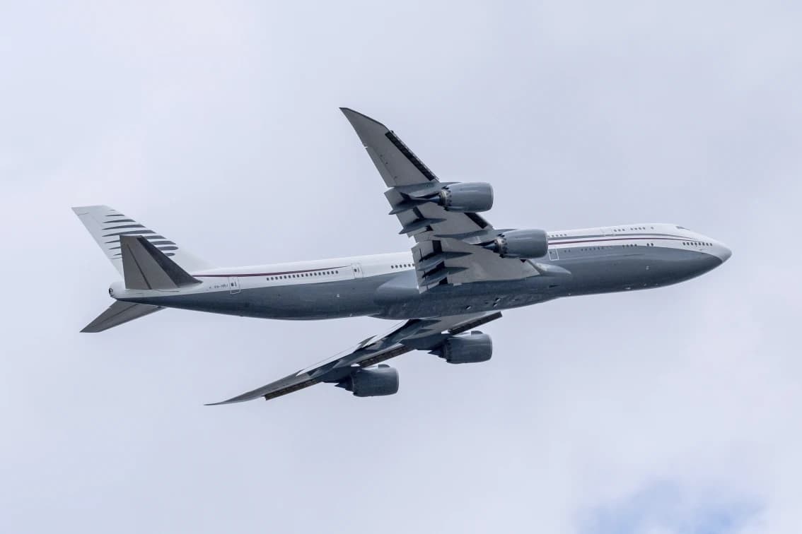 US Accepts Luxury Jet From Qatar For Use as Air Force One for Trump