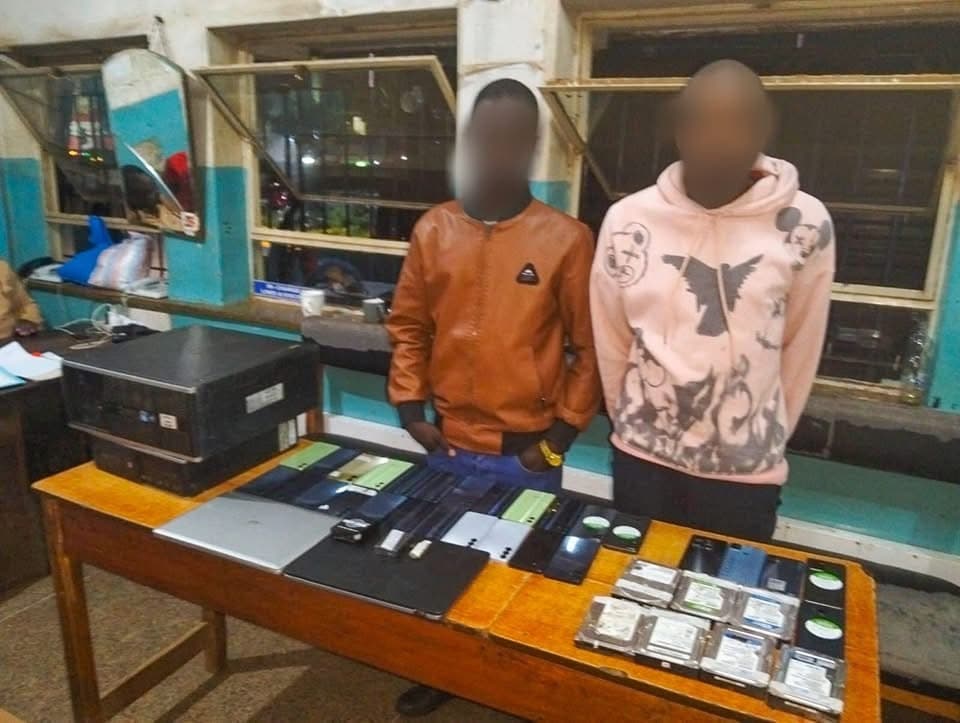 DCI Arrests Two Suspects Behind M-KOPA Phone Hacking in Eldoret