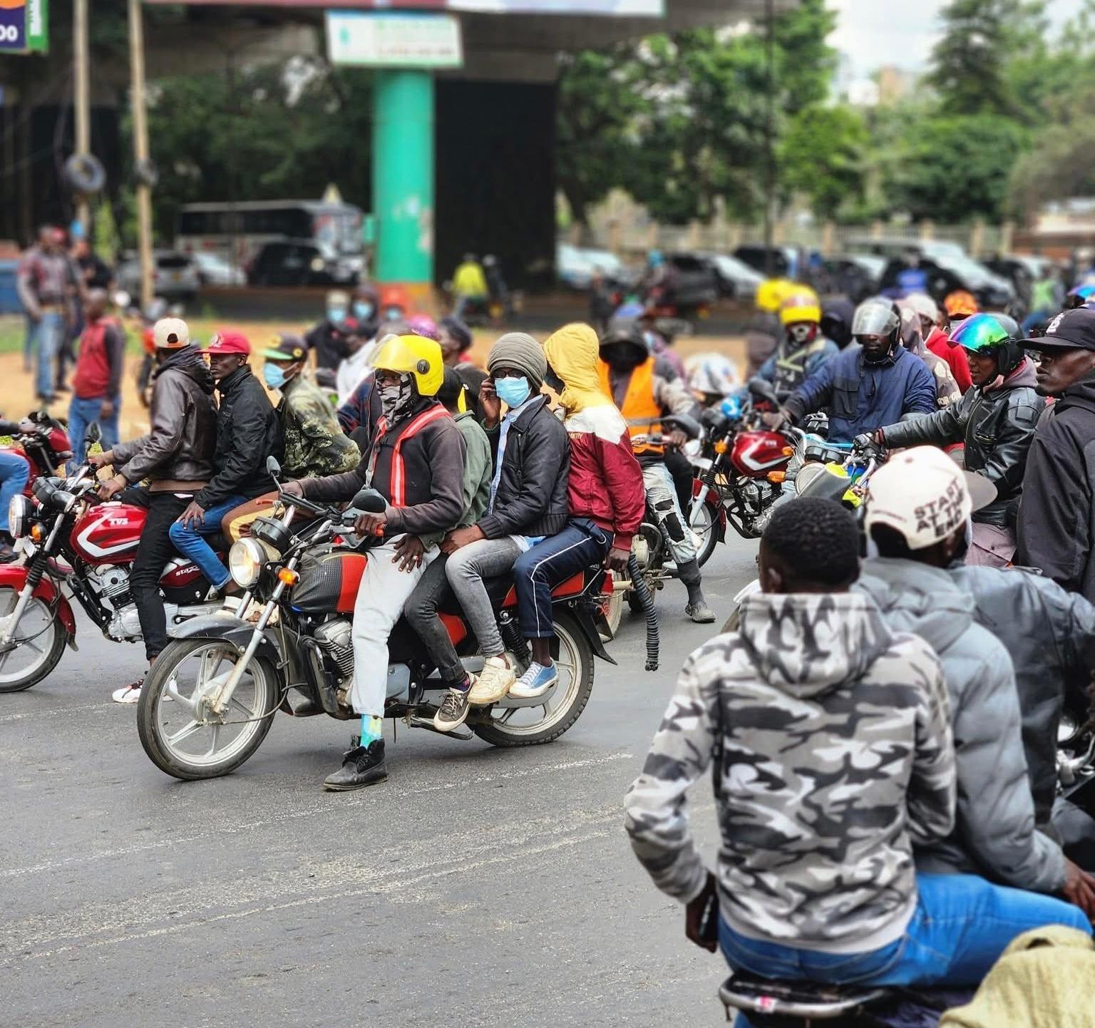 Armed Men Storm Nairobi CBD, Beating Protesters in Clash