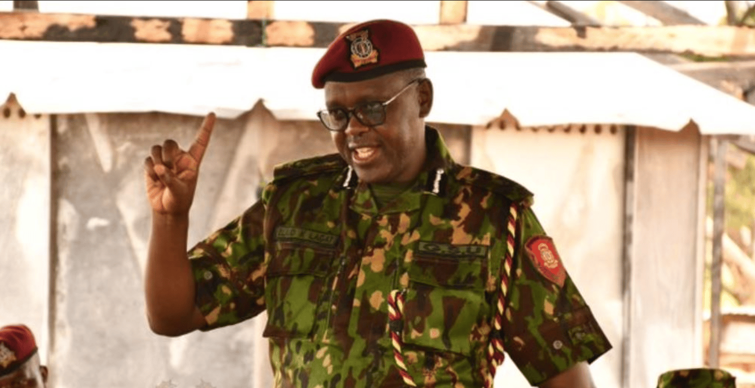 DIG Eliud Lagat.
