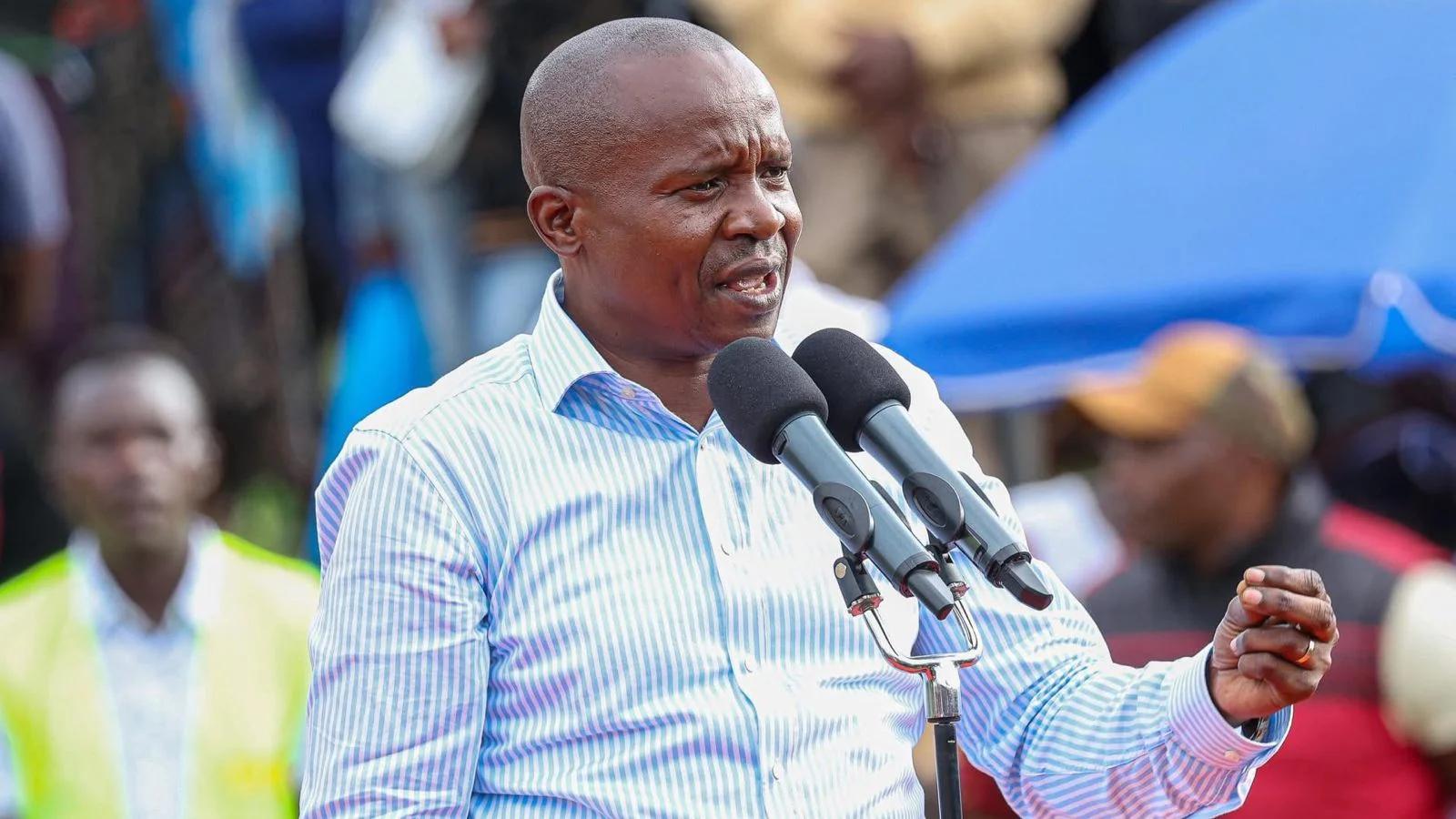 Wantam! Deputy President Kindiki Faces Hostile Reception in Nyeri as Political Tensions Escalate