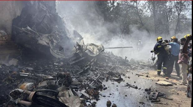 Passenger Plane Carrying 242 People Crashes After Take-Off in India