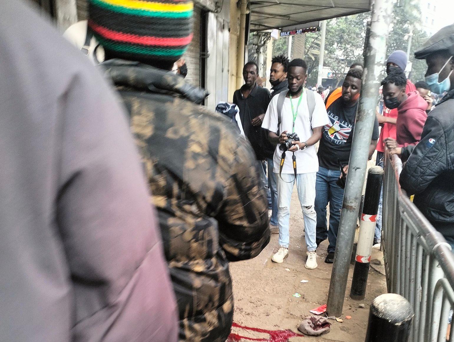 Police Shoot Dead Unarmed Man During Nairobi Protests