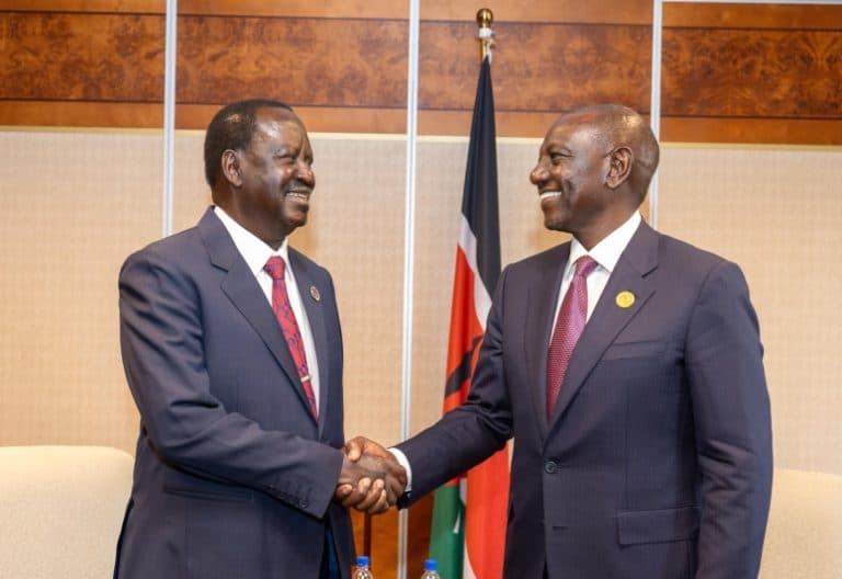 Ruto Says Working With Raila is God-Sent