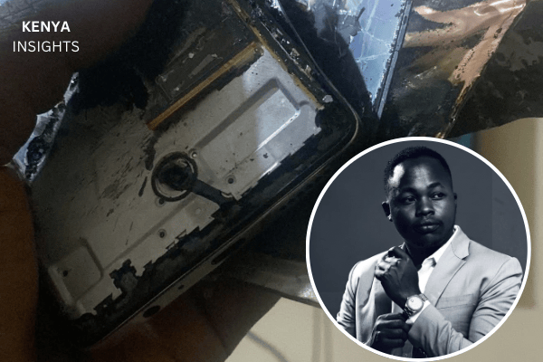 ‘Pocket Grenade’: Eldoret Media Personality Suffers Injuries After His Idolized Tecno Camon 30 Exploded in His Pocket