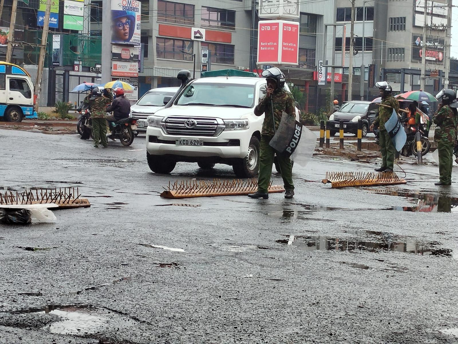 PHOTOS: Nairobi Locked Down As Saba Saba Tensions Paralyse City