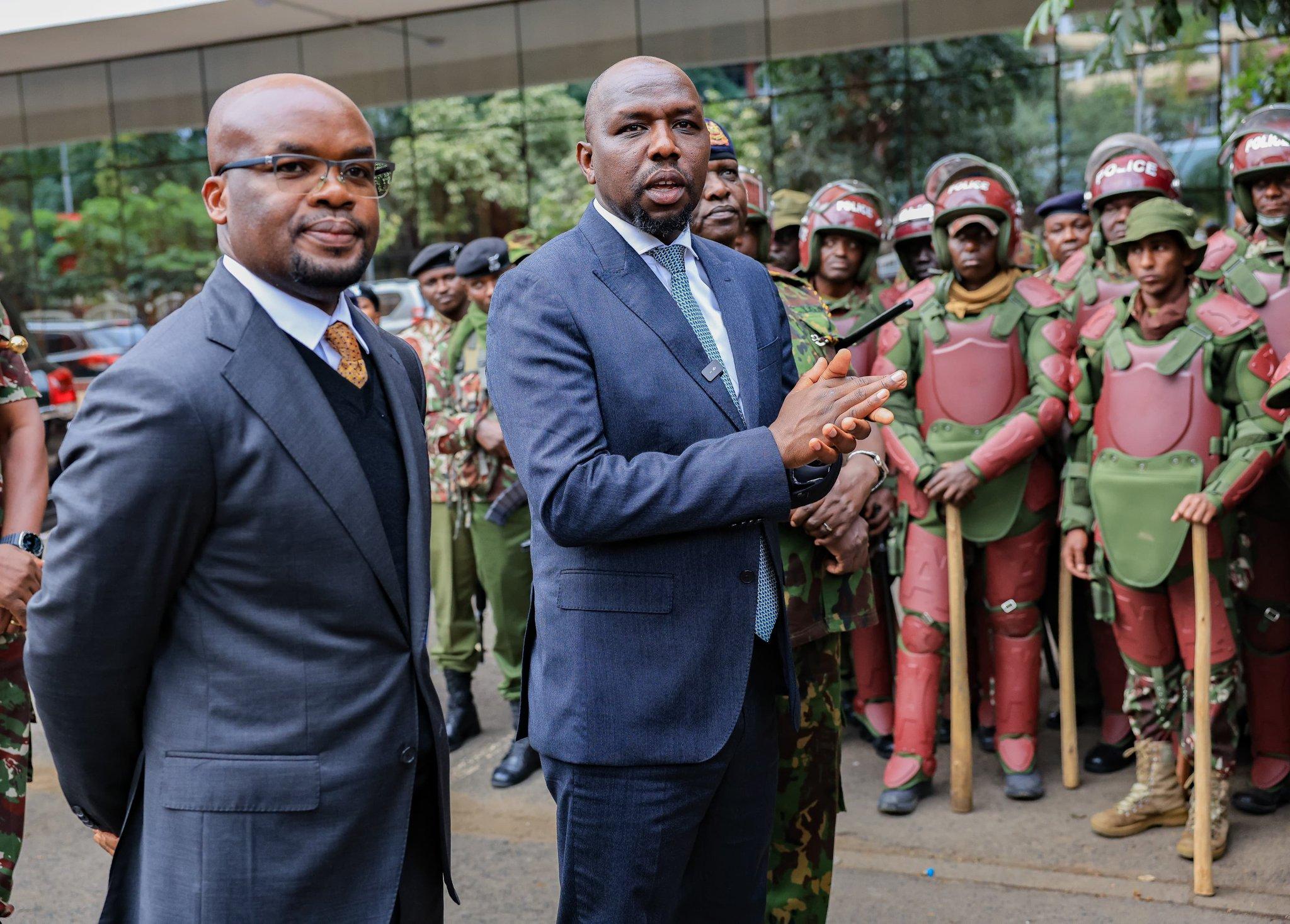 Murkomen Thanks Police for Commendable Job During Saba Saba