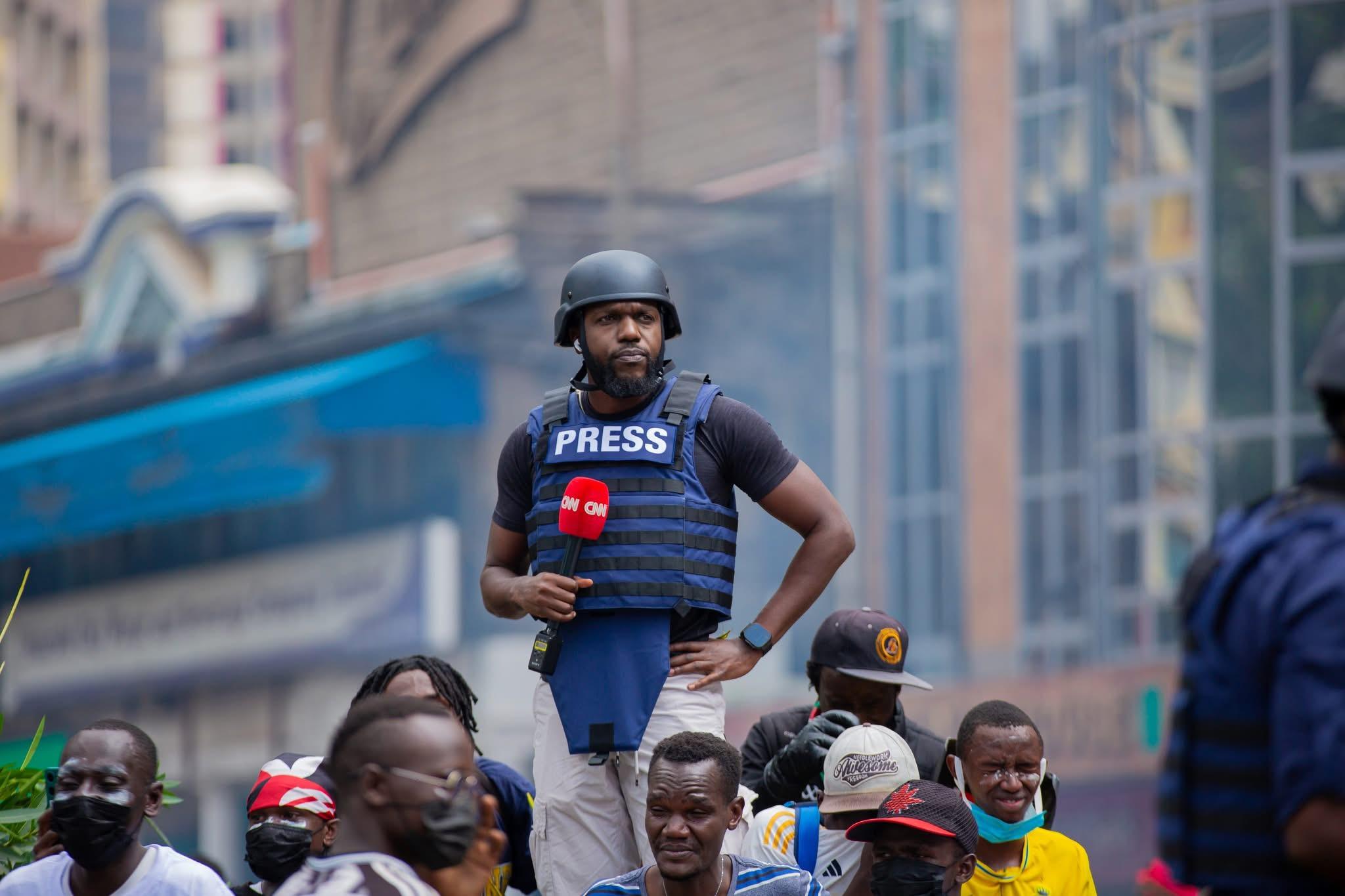 CNN Journalist Larry Madowo Exposes Plot by Kenyan Politician to Have Him Attacked During Protest Coverage