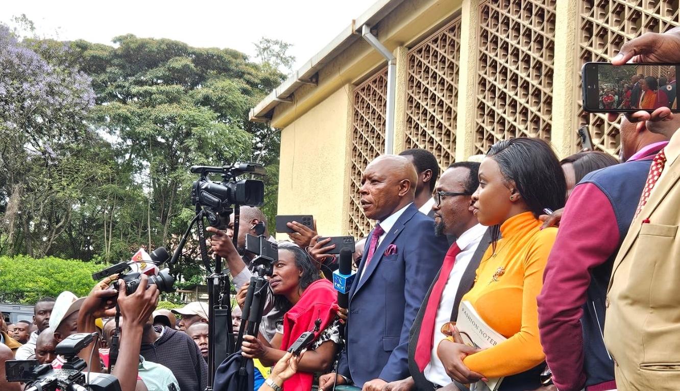 Maina Njenga Supporters Hold Peaceful March in Nairobi
