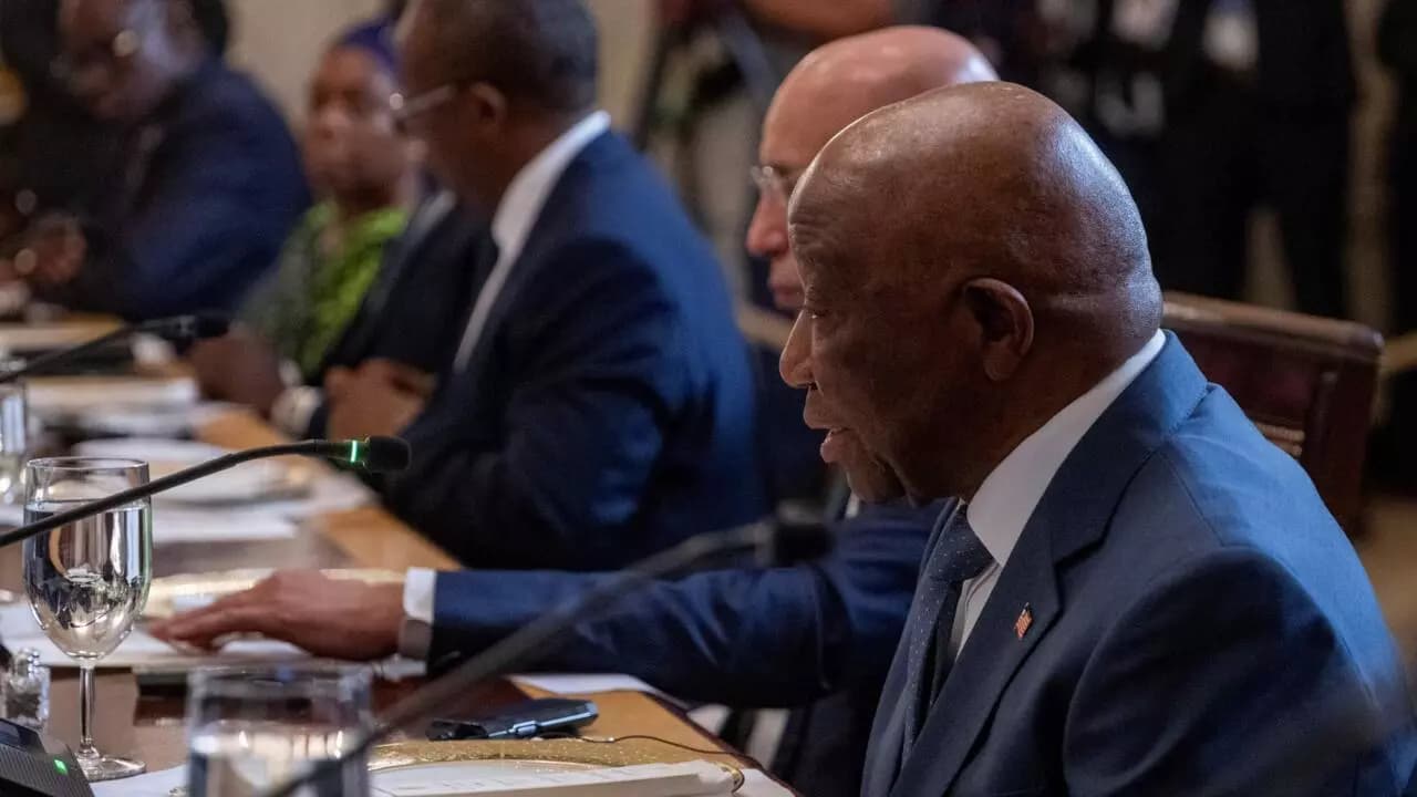 Trump Praises Liberian Leader on English – His Native Tongue