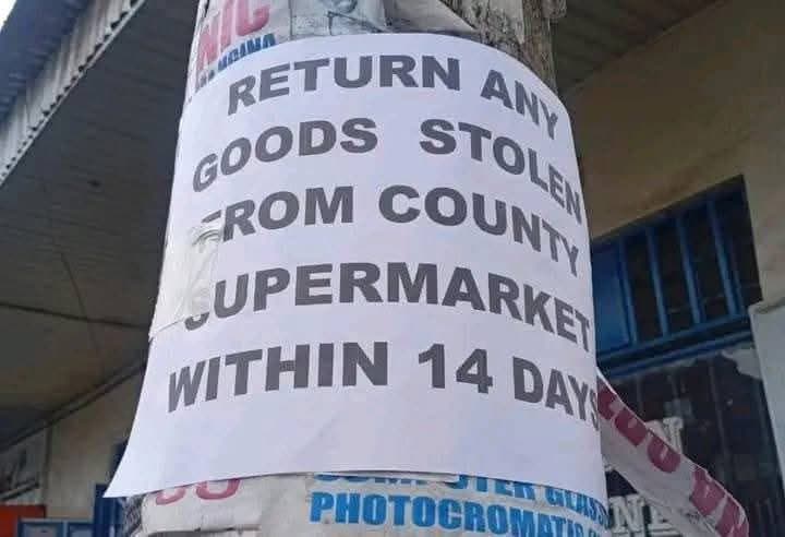 Kirinyaga Traders Give Looters 14-Day Ultimatum After Saba Saba Chaos