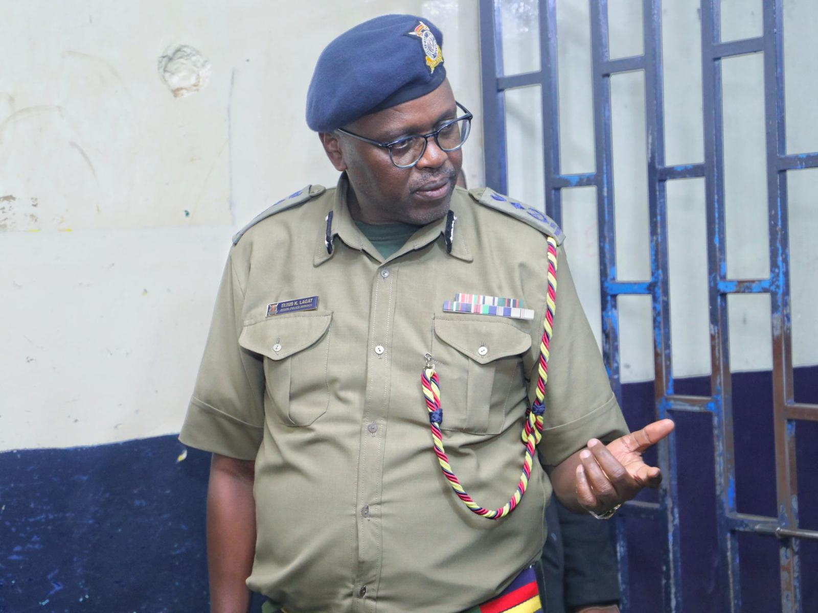 Deputy Inspector-General of Police Eliud Lagat. He stepped aside on June 16, 2025 over the death of teacher Albert Ojwang.