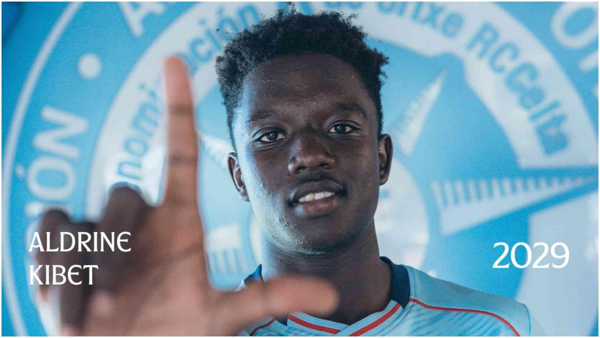 Celta Vigo Signs Kenyan U20 Midfielder Aldrine Kibet in Sh900 Million Four-Year Deal