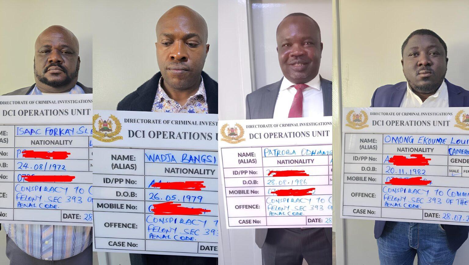 Kenyan Among Four Arrested in Gigiri Gold Scam Operation