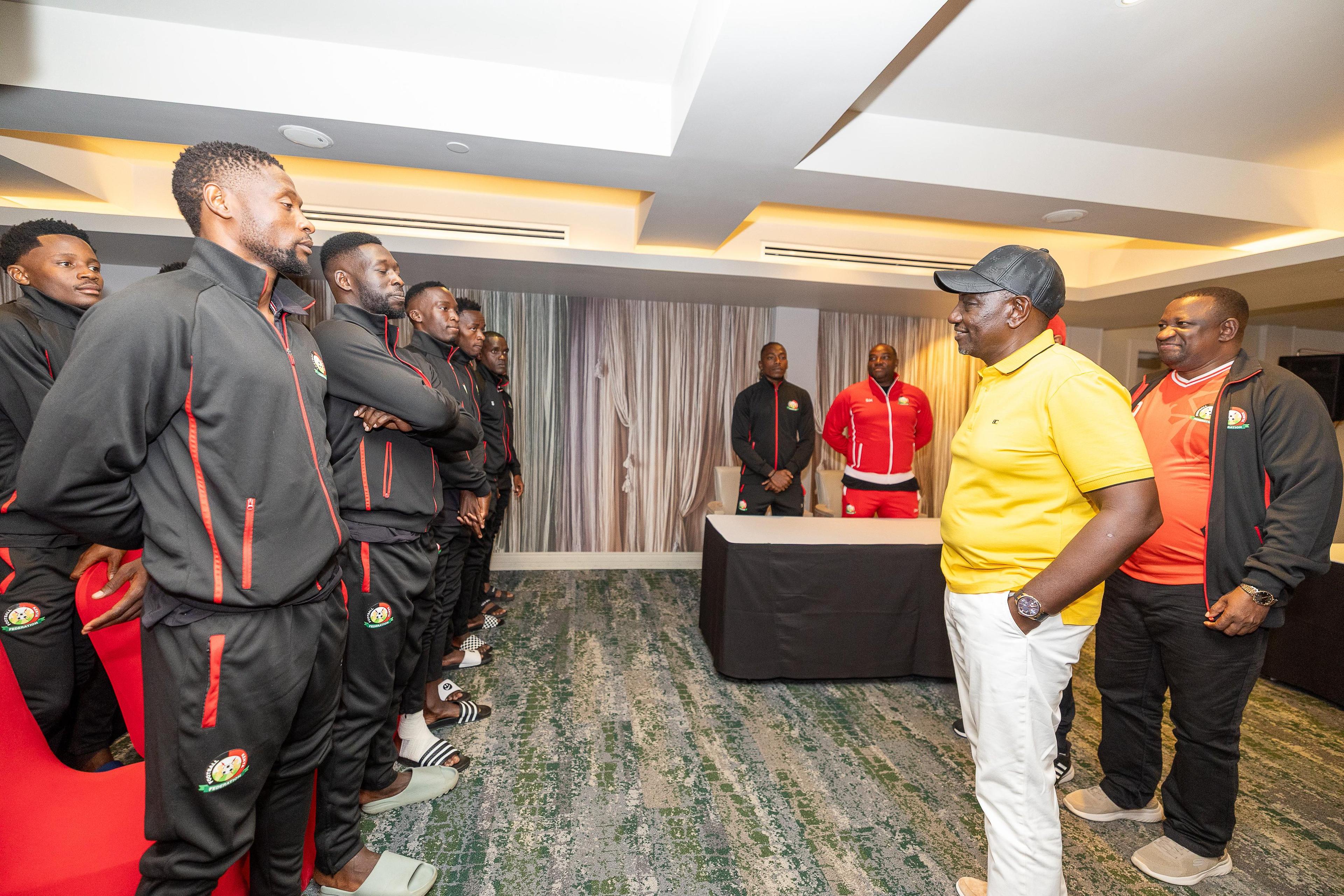 Ruto Announces Huge Bonuses for Harambee Stars: Sh600M for CHAN Victory, Sh1M per Player per Win