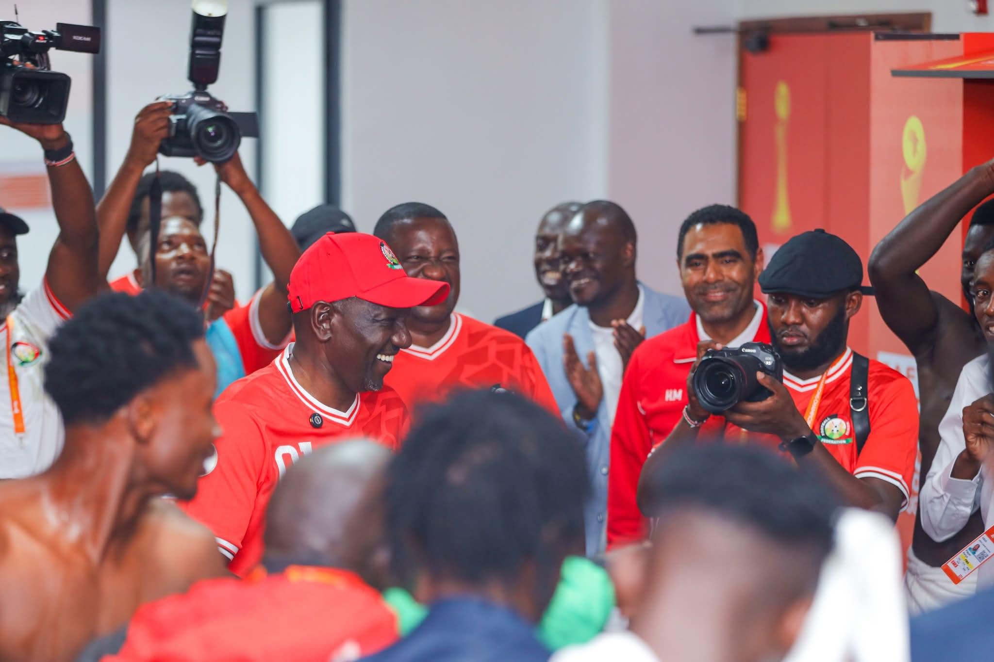 President Ruto Delivers on Sh42 Million Promise to Harambee Stars Following CHAN Victory