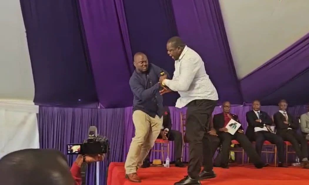 Funeral Turns Chaotic as Kisii MPs Kibagendi, Nyakundi Trade Blows