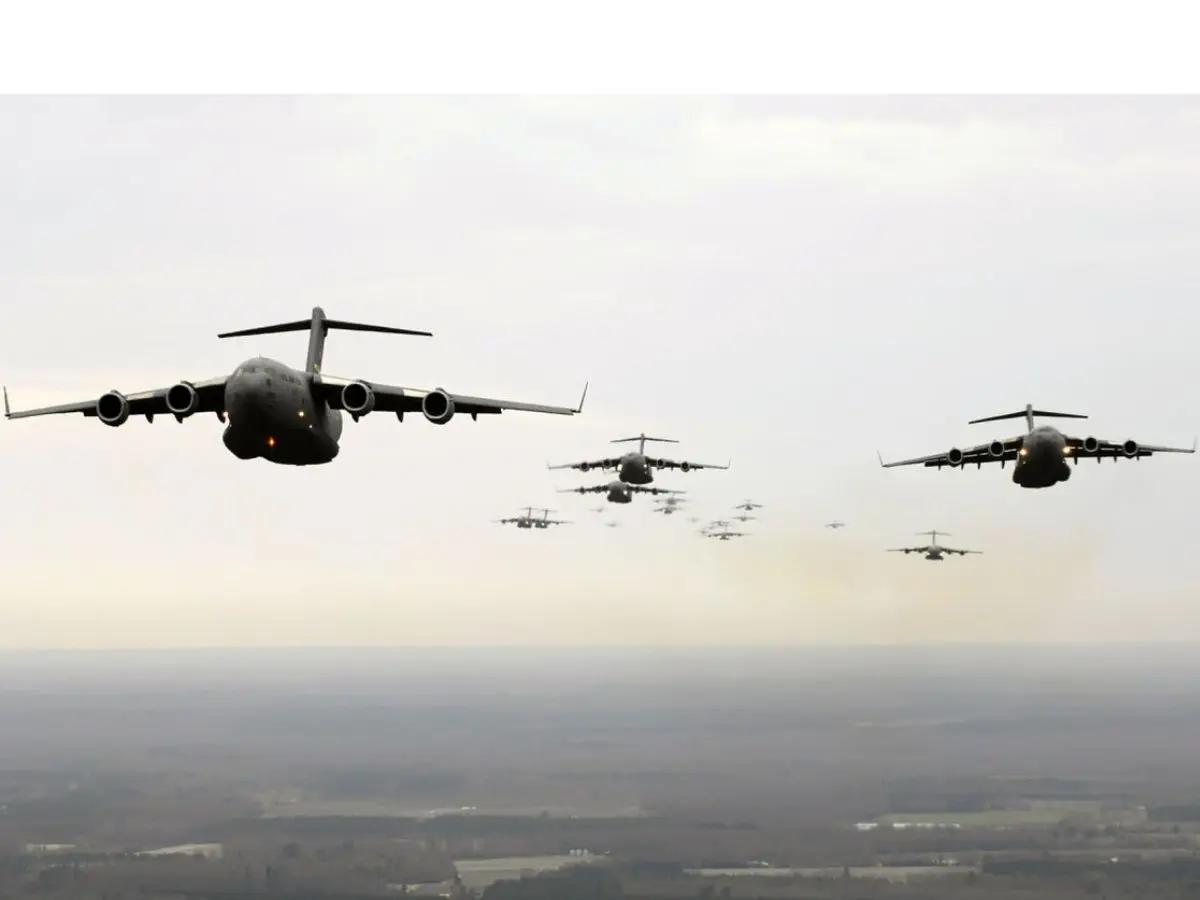 Top 6 Countries With The Largest Military Aircraft Fleets