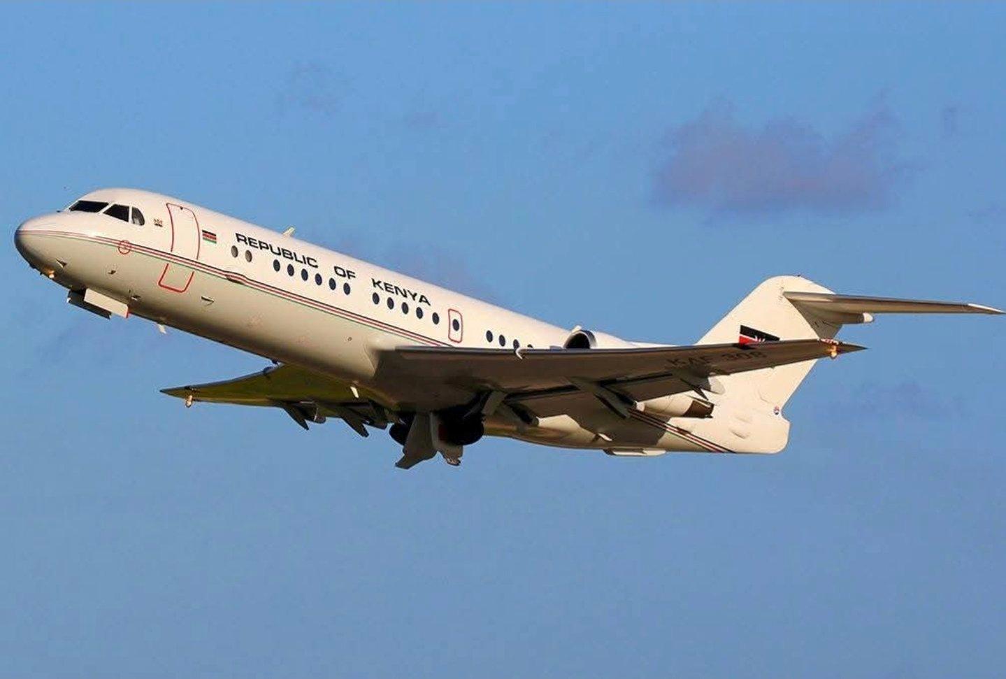 Kenya Is Retiring The Old Presidential Jet Harambee One After 30 Years For A Newer Model
