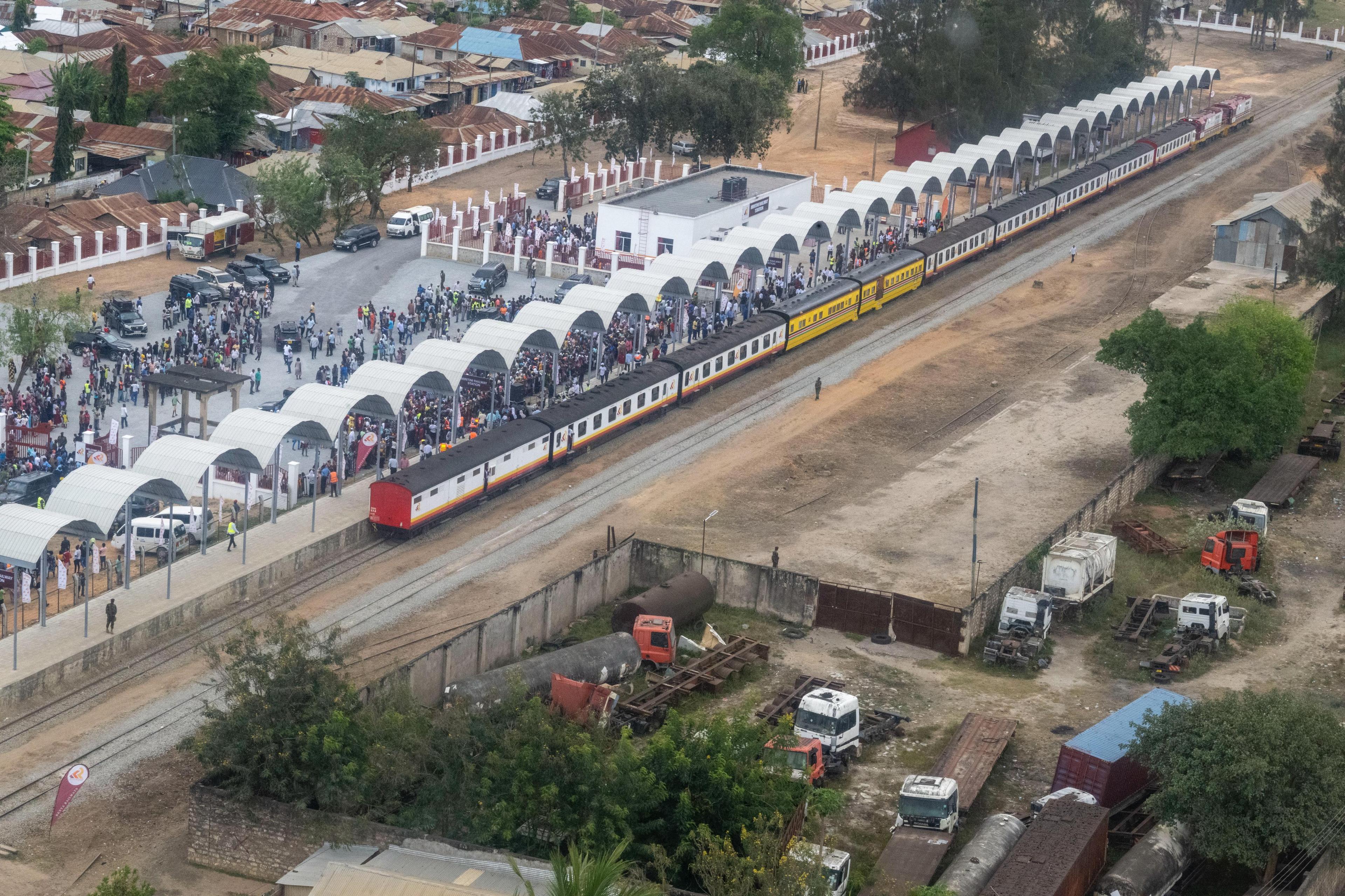 Inside Newly Launched Mombasa Commuter Train; Fare and Schedule