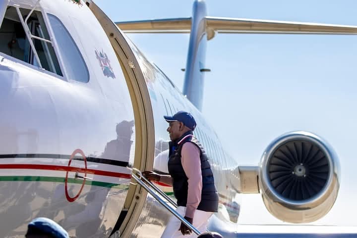 Ruto Flies To New York For UNGA