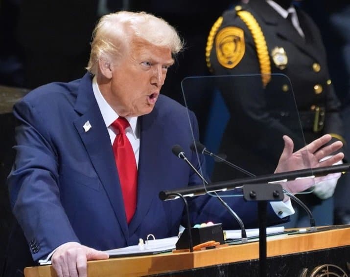 Trump Points Out Teleprompter Failure, Bad Escalator at UNGA, Says “Whoever is Operating It Is In Big Trouble”