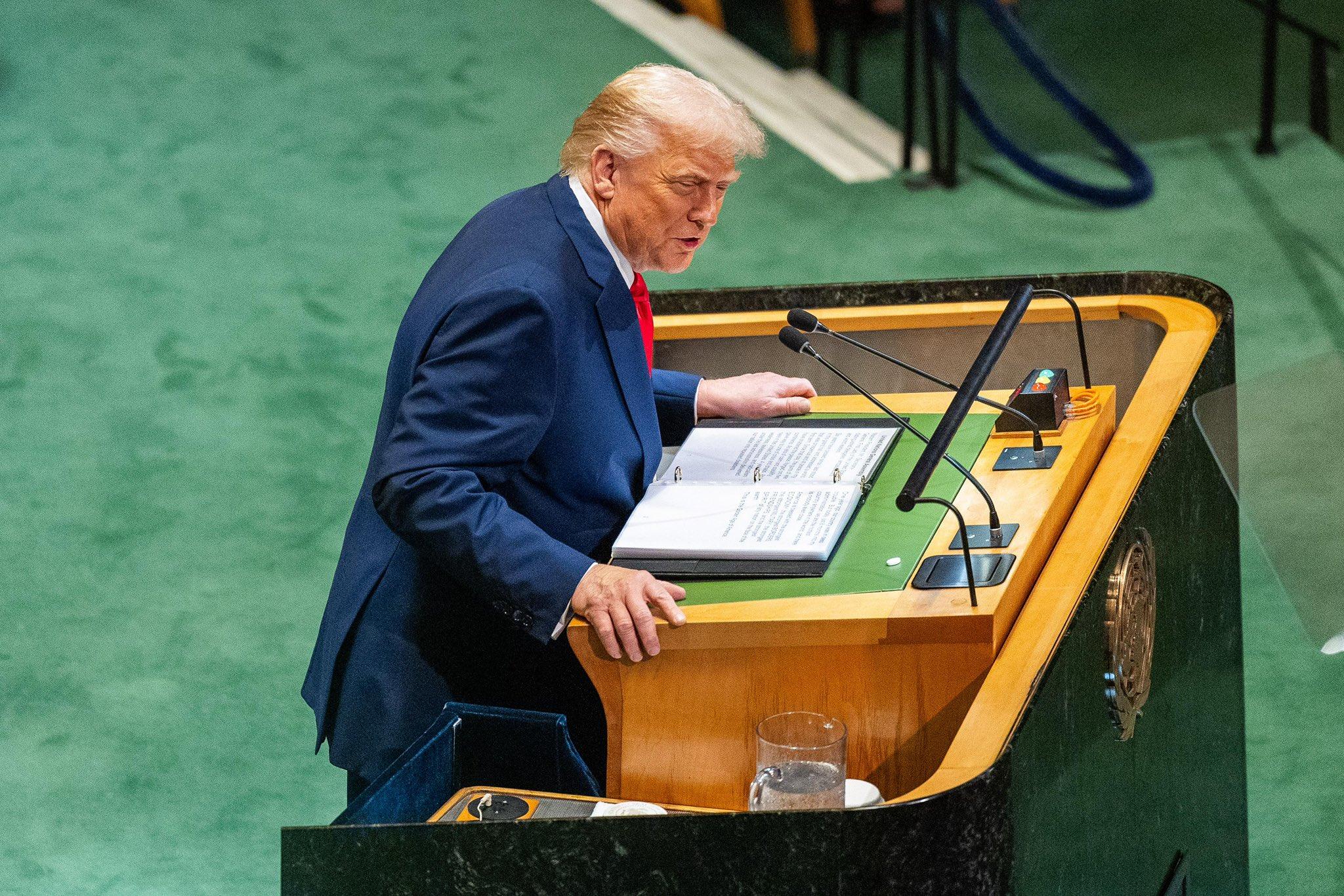 Trump Tells UN That Climate Change is ‘Greatest Con Job’ Globally
