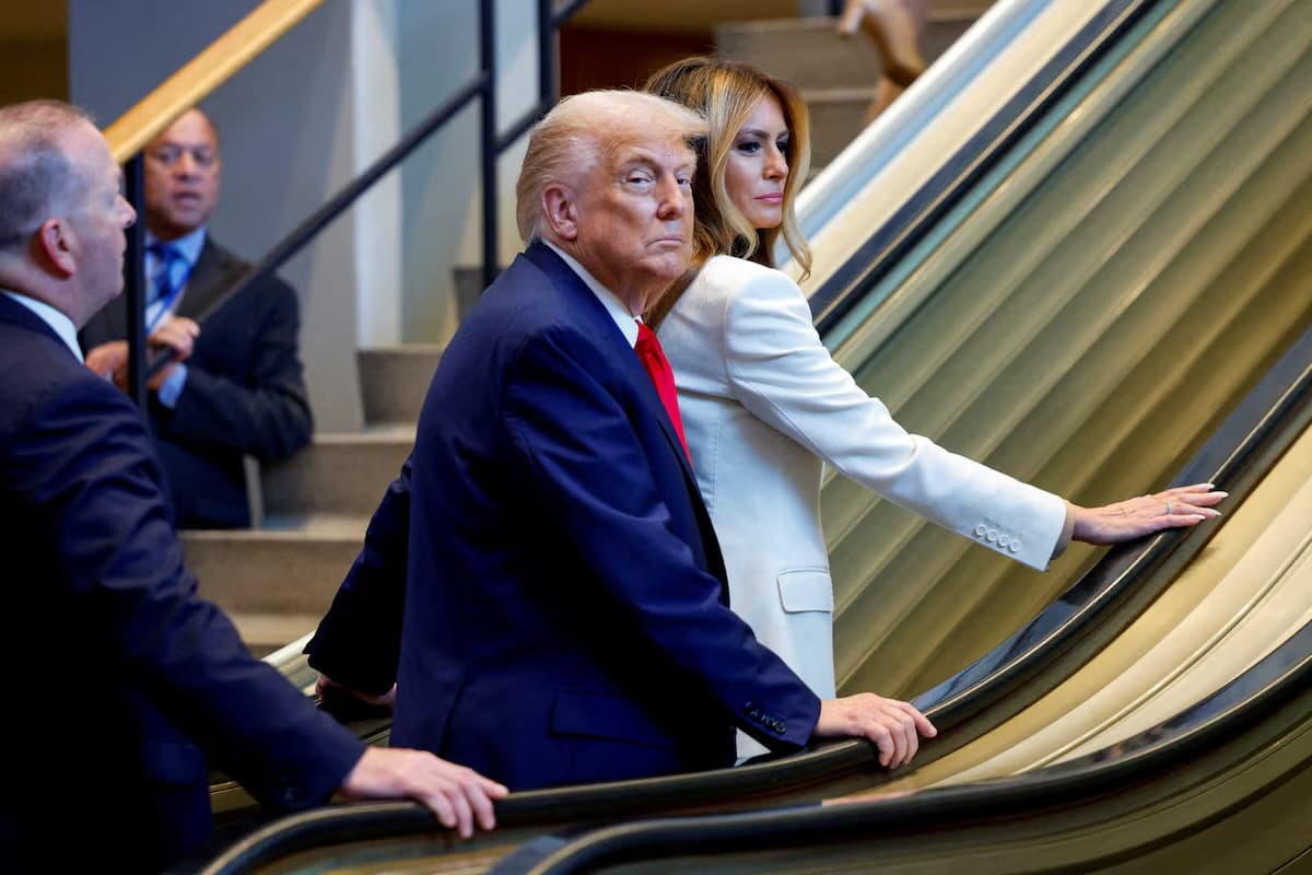 Trump Says Secret Service Probing ‘Sabotage’ Of Escalator at UN