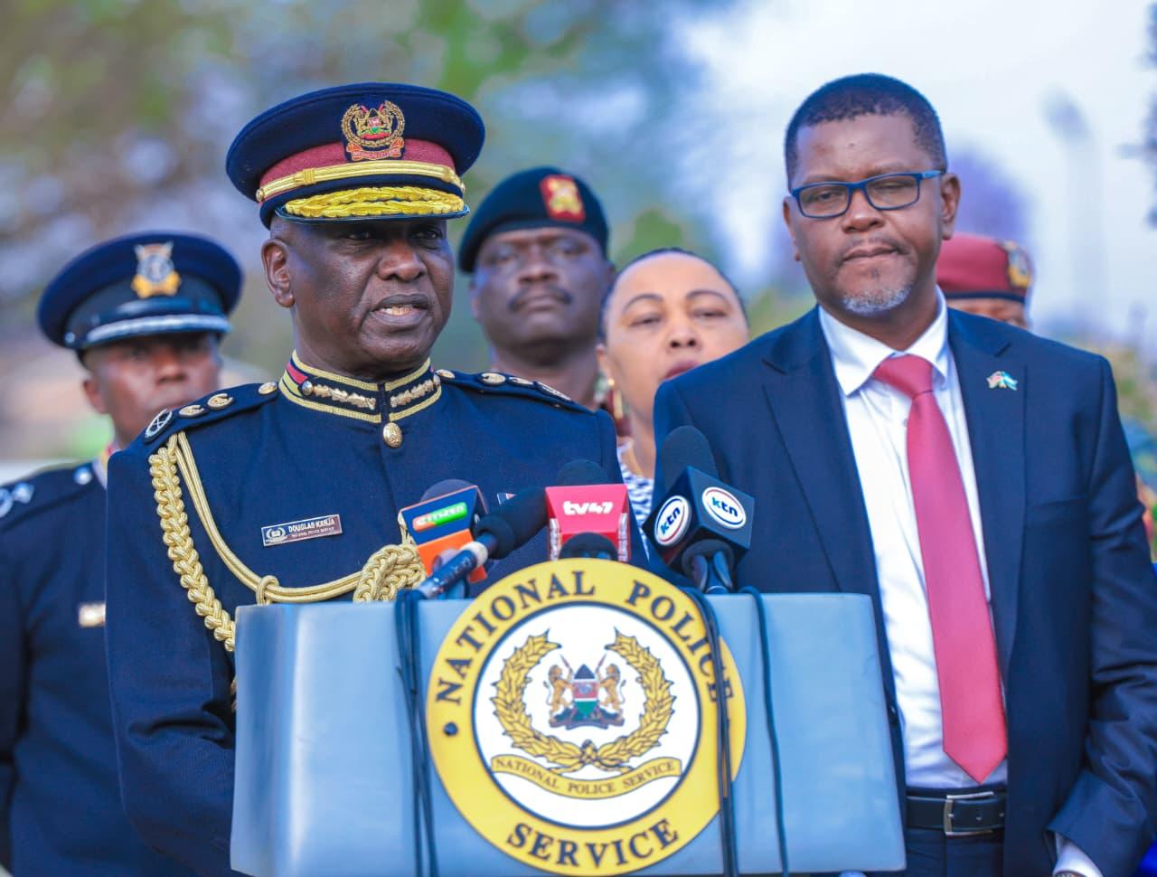 IG Kanja Warns Bribe Payers Face Arrest as Police Recruitment Kicks Off