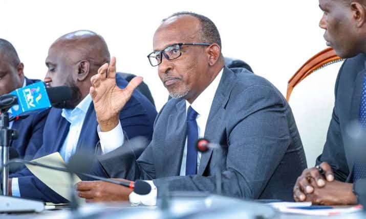 Health CS Aden Duale.