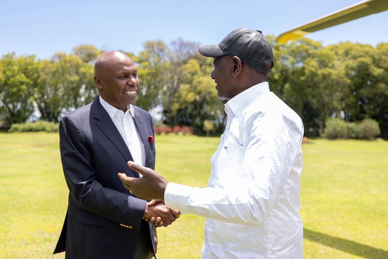 Ruto Joins Gideon Moi In Kabarak To Address KANU Grassroots After Baringo Exit