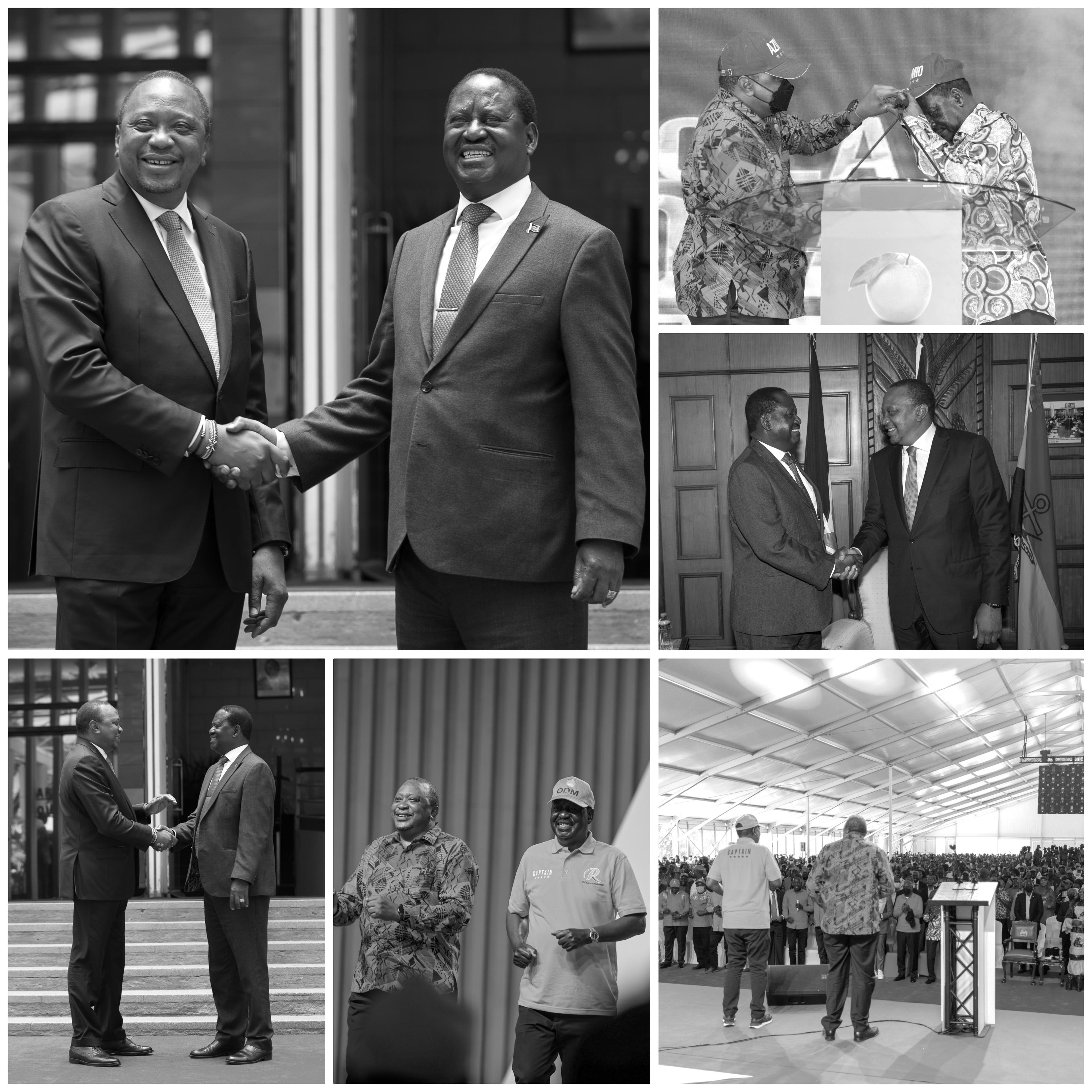 “I Have Lost A Friend and A Brother,” Uhuru Kenyatta Mourns Raila, Hails The Handshake As Raila’s Ultimate Act of Patriotism