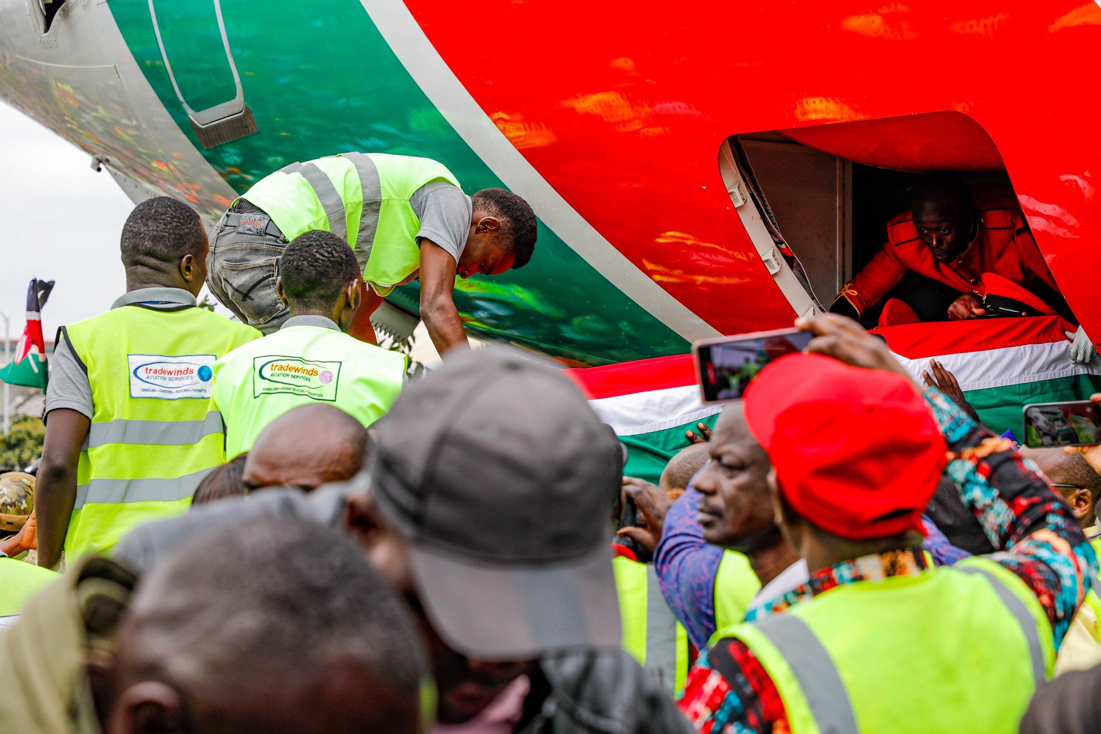 JKIA Airspace Shutdown For Security Reasons After Breach By Raila Supporters