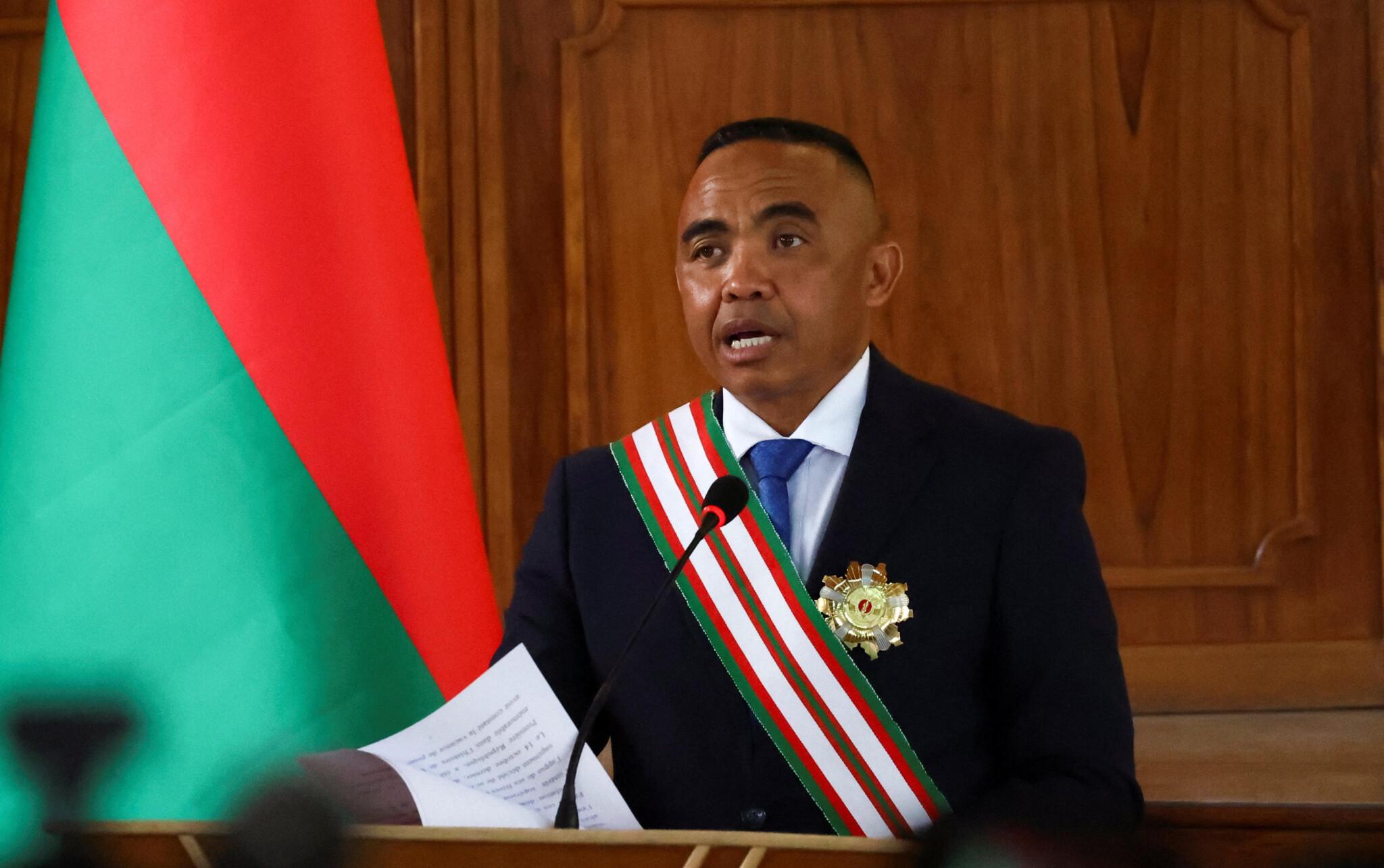 Madagascar Coup Leader Randrianirina Sworn In As President