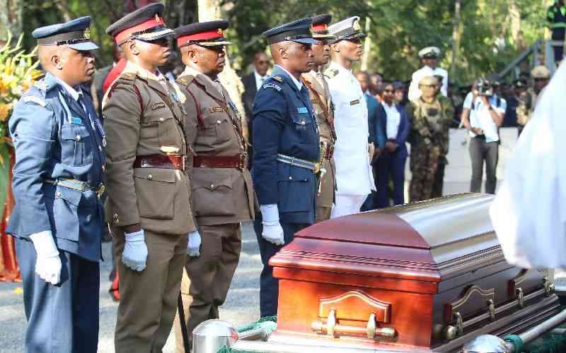 Why the Military Honored Raila Odinga With a 17-Gun Salute