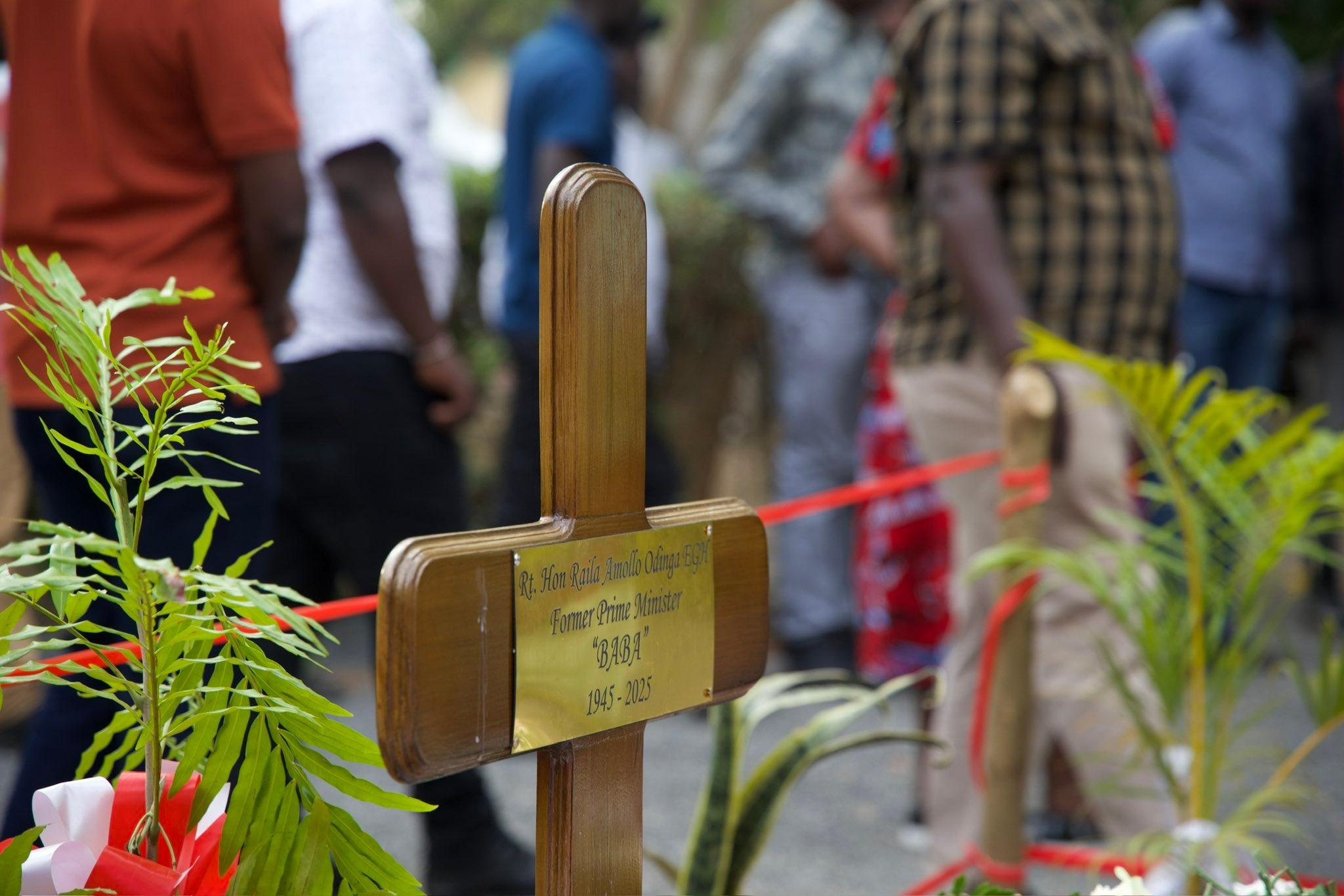 From His Gravesite, Raila Continues To Influence The Kenyan Politics