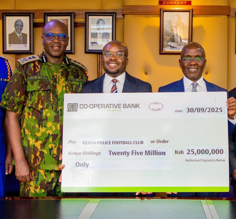 Co-operative Bank Sponsors Police FC in Sh25 Million Deal
