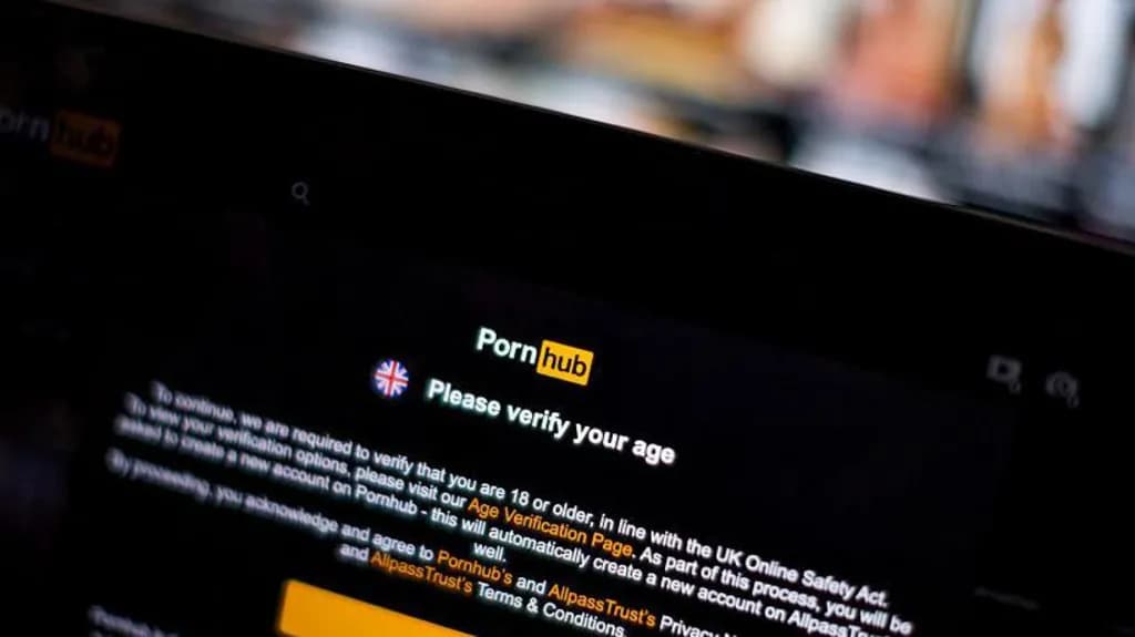 Pornhub Says UK Visitors Down 77% Since Age Checks Came In