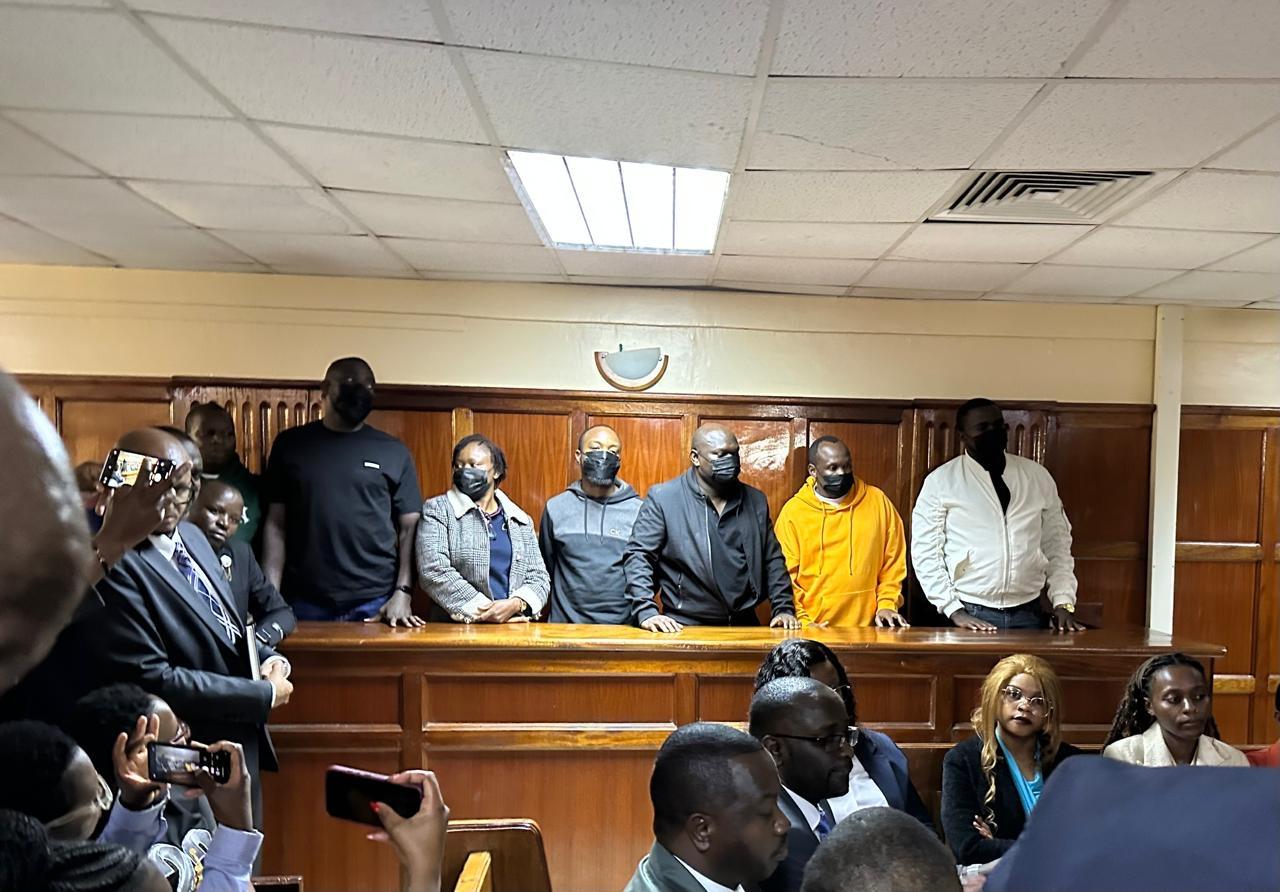 Seven Suspects Charged over Ksh60M Harambee house scandal.