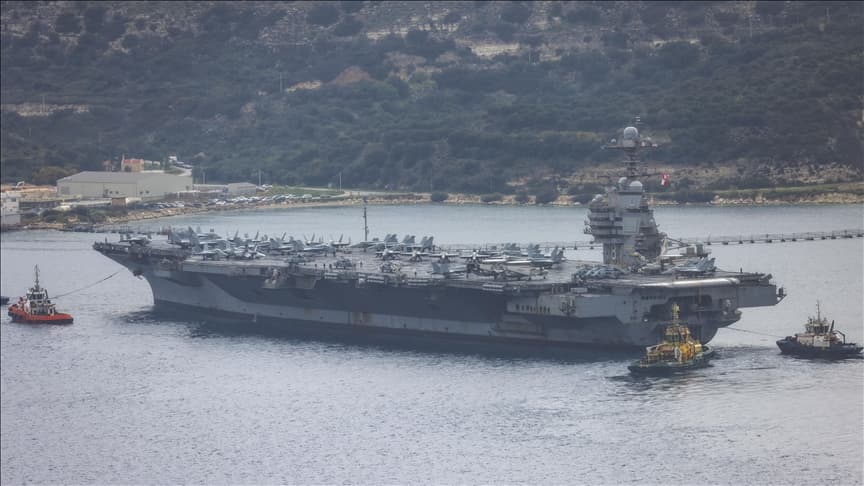 US Aircraft Carrier That Left Middle East Because Of Fire Has Other Issues: Report