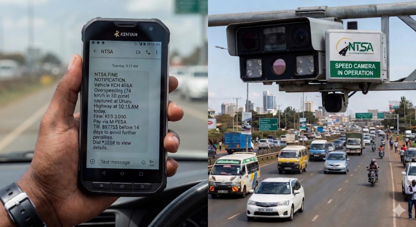 Motorists To Start Getting Instant Fines For Minor Traffic Offenses Via Text, Emails From June 1, NTSA Announces