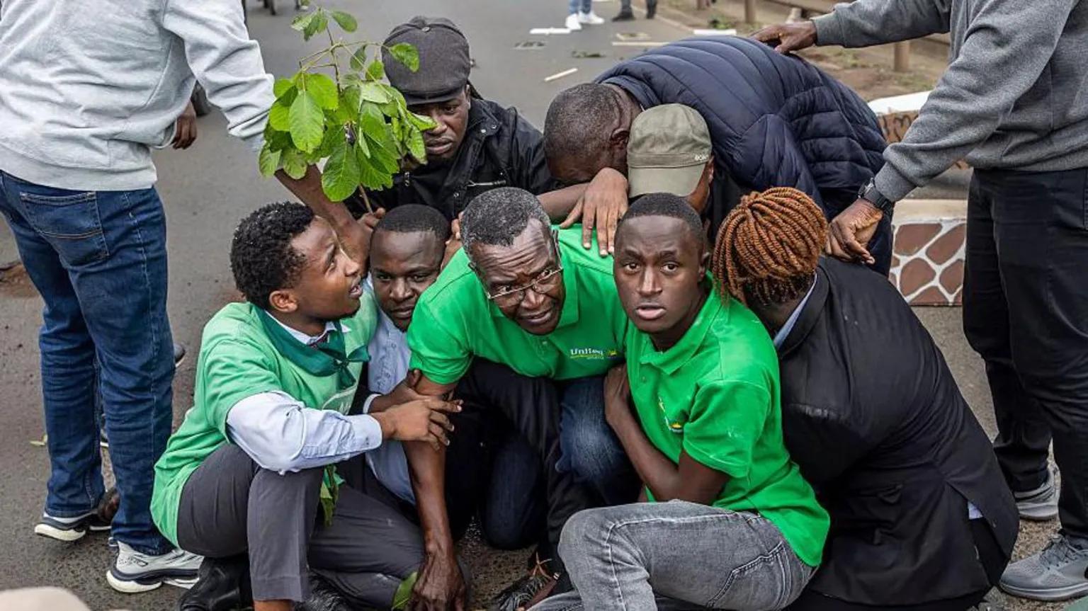 David Maraga: Kenya’s Ex-Chief Justice Arrested At Protest Against Building On National Park