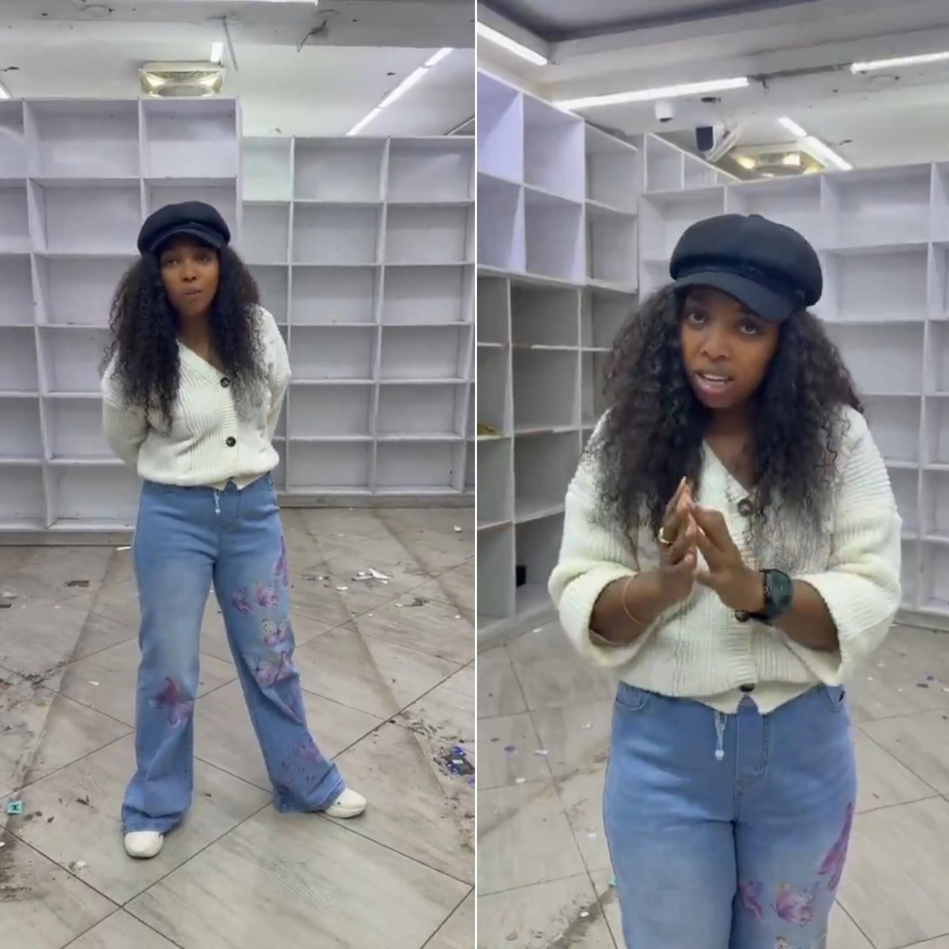 Shiquo Hii Style Store Was Not Raided, Anti-Counterfeit Authority Confirms; Says Influencer Used Empty Shelves for Content as She Relocates